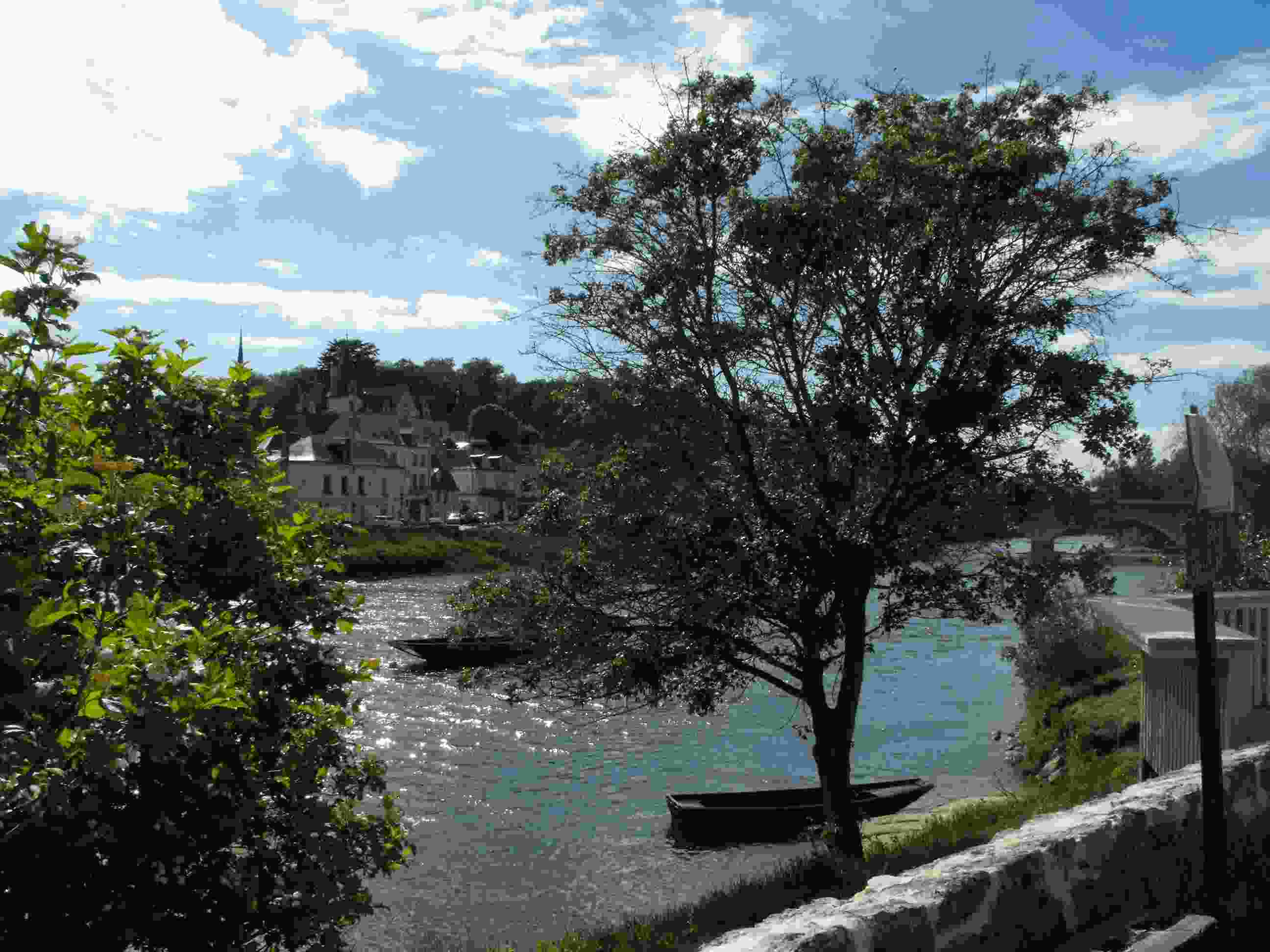 Ponton sur le Cher  Veretz